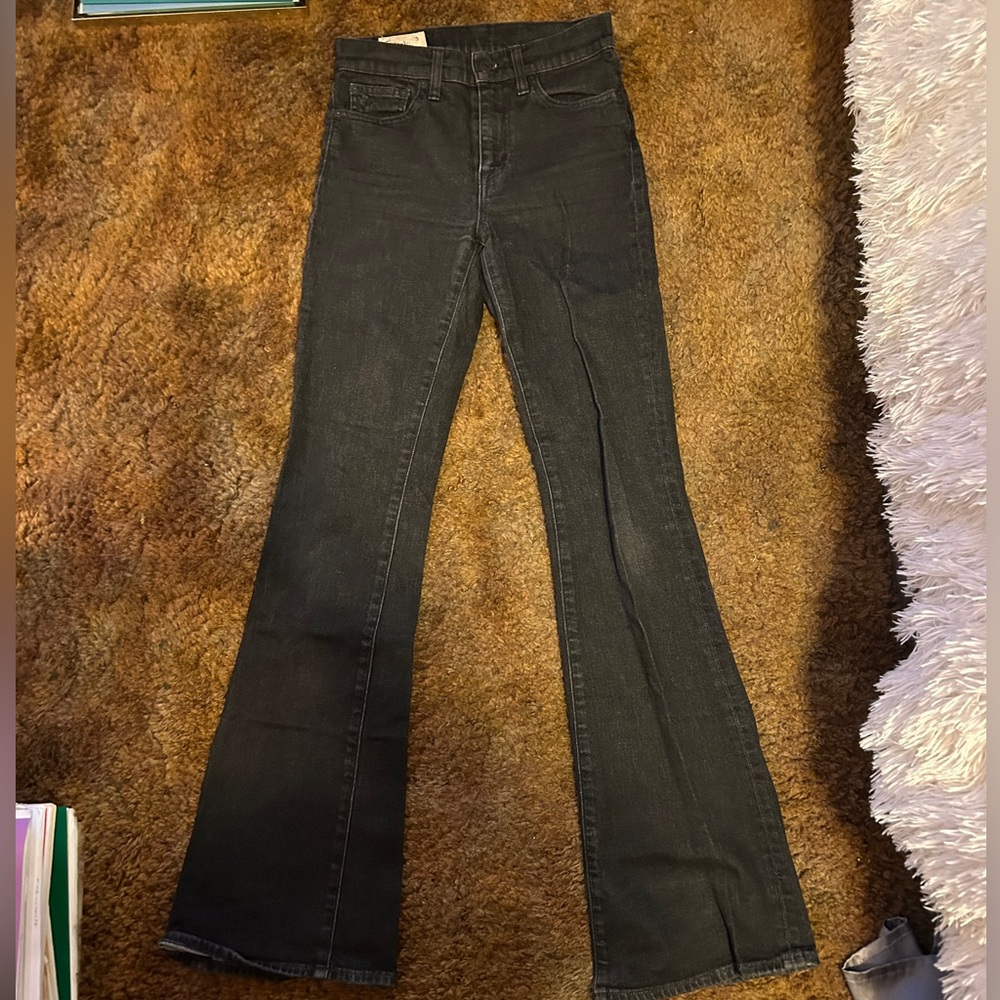 Polo by Ralph Lauren Black Flare Jeans